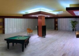 salle-coffre aménagée