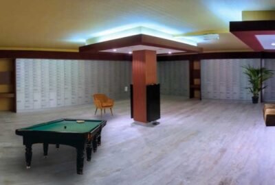 salle-coffre aménagée